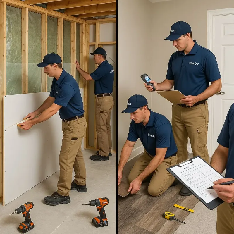 Repairs and Reconstruction process in Adel, GA