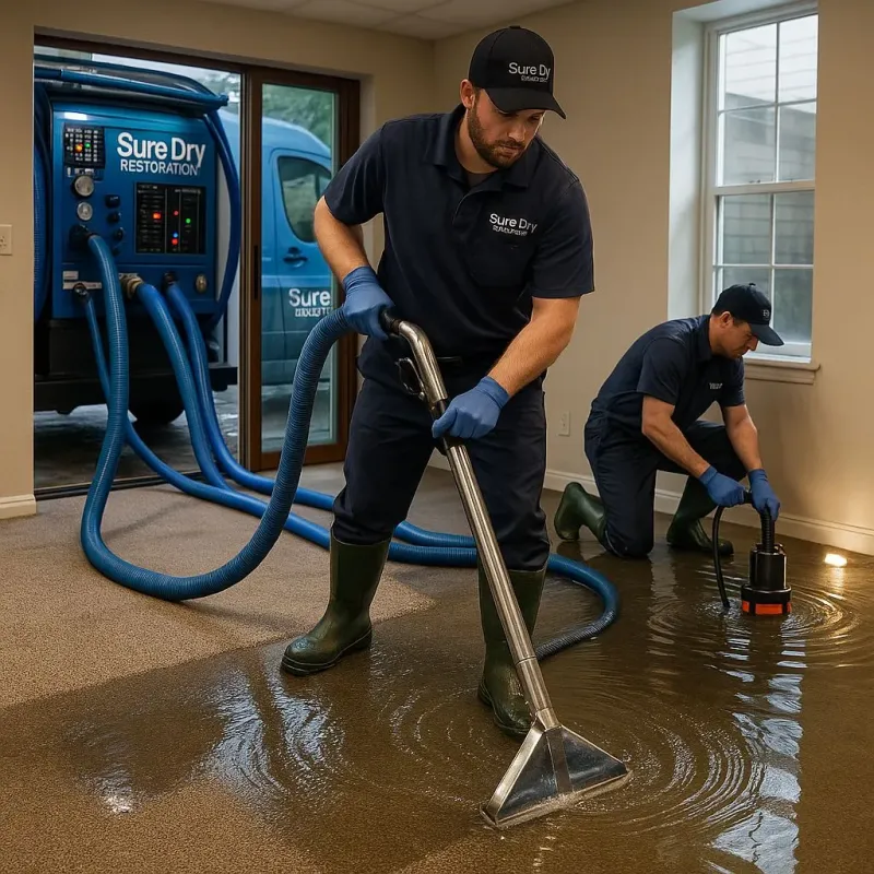 Water Extraction and Removal process in Adel, GA